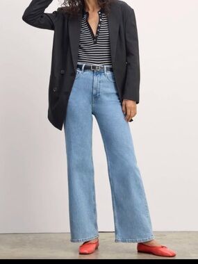 Everlane Way High Sailor Jean Size 27